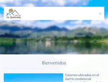 Tablet Screenshot of laquebradaapart.com.ar